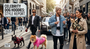 which dog hoodies do celebrities use