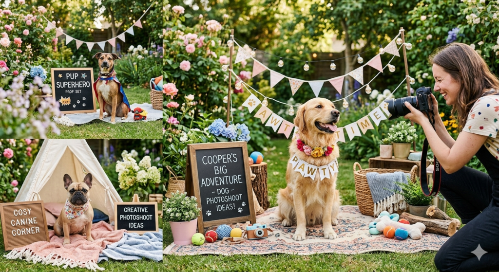 ideas for dog photoshoot