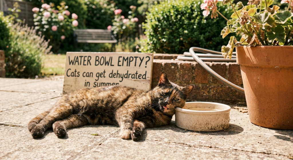 Cat Dehydration in Summer